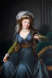 Jekatyerina Szkavronszkaja grófnő, született von Engelhardt 1761-1829 portréja