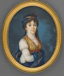 Anna Grigorjevna Beloselszkaja-Belozerszkaja hercegnők portréja 1773-1846.