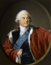 Stanislaw II August Poniatowski, a Lengyel-Litván Nemzetközösség királya és nagyhercege portréja