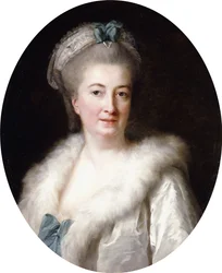 A művész anyjának, Madame le Sevre portréja,