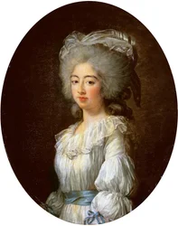 Louise Marie Josephine, Provence grófnőjének, majd Franciaország királynőjének portréja