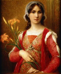 Beatrix Portinari, 1913 körül (olaj, vászon)