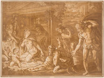 A Pásztorok imádása, 1724.