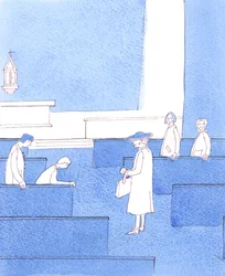 Ha a királynő végigsétálna templomunk középső folyosóján, elhallgatna a fecsegés? Az emberek meghajolnának, felállnának vagy térdet hajtanának, és csendben maradnának, ha beszélni kívánna? Nem tehetnénk most ugyanezt a Királyok Királyáért, aki jelen van a