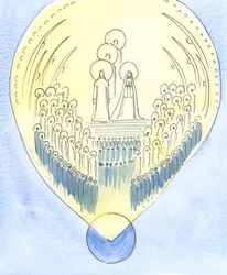 A Mennyek Királysága, ahol Isten dicsőségesen uralkodik, egészen a Földig terjed: minden helyre, vagy minden lélekre, ahol Isten akarata megvalósul, 2004 (papíron)