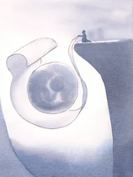 Amikor Krisztus nevében imádkozunk, imánk az egész világot beboríthatja, 2000 (papíron)