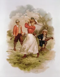 Golf (chromolitho)
