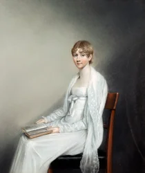 Caroline Darwin (olaj, vászon)