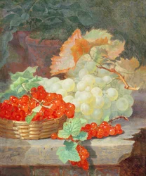 Ribizli és szőlő, 1864