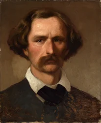 Carl Friedrich Lessing festő portréja
