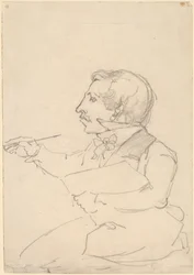 Eastman Johnson vázlat