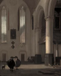 Egy protestáns templom belseje