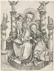 Szent Anna, a Szűz és Krisztus Gyermeke