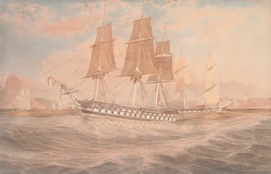 HMS Ganges és Thetis Rio de Janeiróban