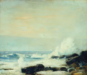 The Majestic Sea, 1907 körül (olaj, vászon)