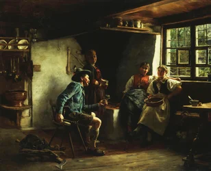 Az udvarlás, 1880