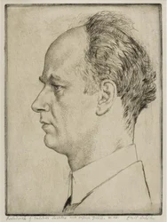 Wilhelm Furtwangler portréja 1886-1954, 1928