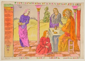 Szent Márta és Mária Jézus Krisztus előtt