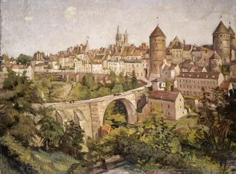 l"Yonne táj, 1907