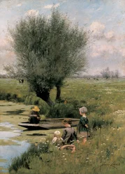 A folyóparton