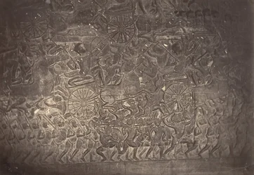 Dombormű a Pagoda Nagygalériájából, 1866.