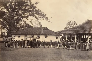 Esküvői körmenet, Cochin Kína, 1866.