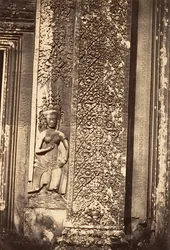 A Nagy Pagoda díszítő részlete, 1866.