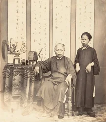 Annami nők, Cochinchina, 1866.