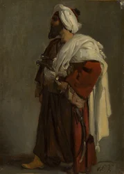 Arab harcos, kb. 1817-22.