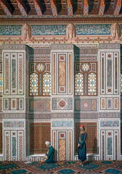 „Főterem, Ahmed el-Bordeyny mecsete”, 19. század