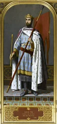 VII. Lajos francia király, 1120-1180, 1842
