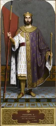 II. Fülöp francia király 1165-1223, 1840-es évek
