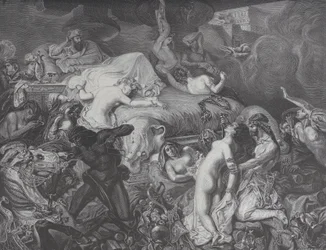 Sardanapalus, a Le Monde Illustré-ből, 1874. május 16.