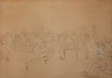 Avdotya Petrovna Jelagina szalonja, 1840-es évek