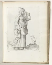 tatár (cím a tárgyon) Tartaarse vrouw, kb. 1550 Korunk különböző nemzeteinek attitűdjei (sorozat címe)