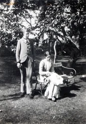Adrian és Virginia Stephen, 1900 (bw fotó)
