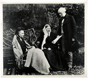 Florence Nightingale, Parthenope, Lady Verney és Sir Harry Verney a Claydon House-ban