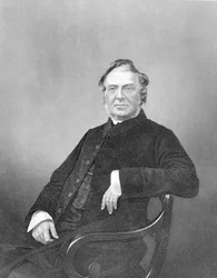 Hugh Stowell tiszteletes, D. J. Pound metszete