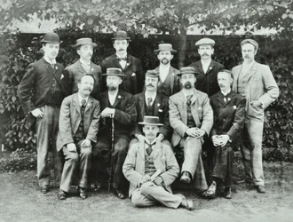 Rosendale Road School: tanári csoportok, 1897