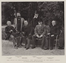 A konstantinápolyi válság, a nagyhatalmak nagykövetei