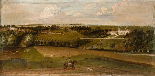 Kilátás a Walgrave Hallra (olaj)
