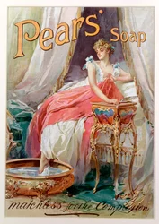 Reklám a körte szappanhoz, 1898