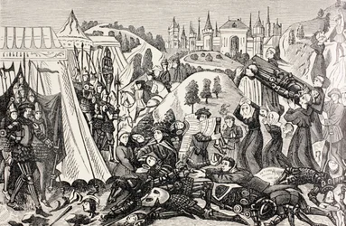 A hastingsi csata után, 1880 körül