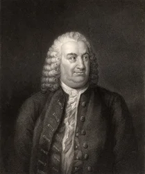Albrecht von Haller, metszette W. Holl, a „The National Portrait Gallery, Volume III“ című kötetből, megjelent 1820 körül