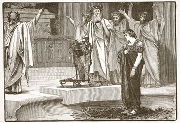 Sándor Jupiter Ammon templomában