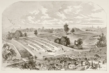 Andersonville Prison (litho)