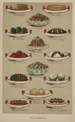 Válogatott zöldségételek, Isabella Mary Beeton 