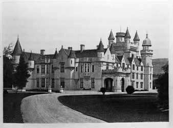 Balmoral kastély (litho)