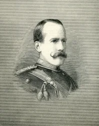 Baron Vernon, második a Lordok Házában, Illusztráció a Grafikából, 1884. február