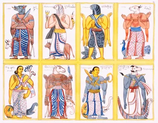 Buddhista istenségek, Edward Upham: A buddhizmus története és tana, 1829